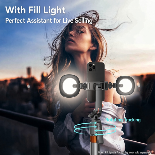 AI Auto Face Tracking Phone Holder | 360° Smart Tracking