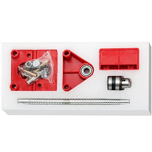 Wood Drilling Locator Jig, Portable Woodworking Positioning Tool for Hole Alignment