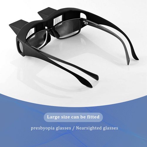 90 Degree Refraction Periscope Glasses, Neck Relief Lazy Eyeglasses for Bedroom