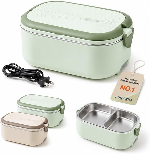 Buy Portable Electric Heated Lunch Box | Food Warmer for Office & Travel
