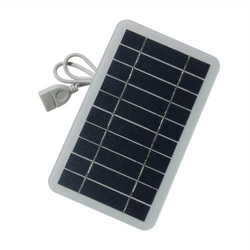 Polycrystalline Silicon 2W 5V Solar Panel – Portable Outdoor Power Source and Mobile Phone Charger
