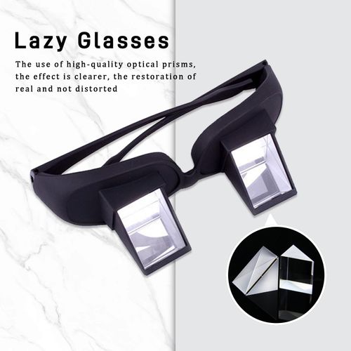 90 Degree Refraction Periscope Glasses, Neck Relief Lazy Eyeglasses for Bedroom