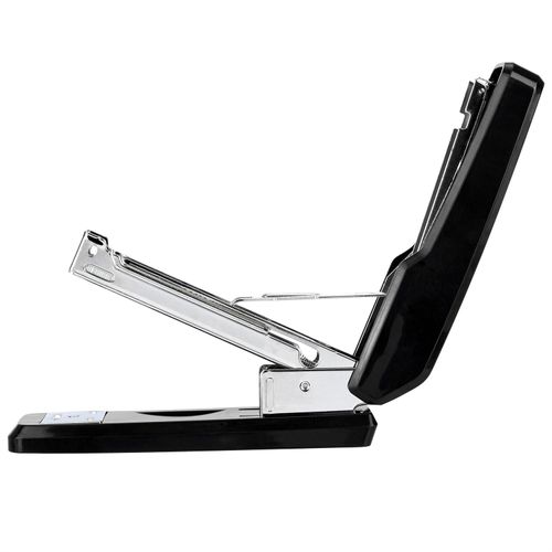 Portable Effort-Saving Stapler — Multifunctional Student & Office Supply, Includes 50 Staples (Black)
