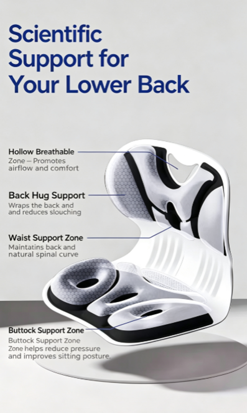 Sit Better, Feel Better — Everyday Posture Support