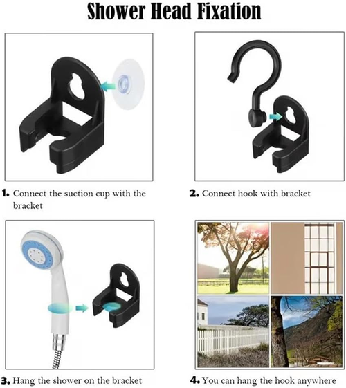 Portable Camping Shower Pump | USB Rechargeable Outdoor Sprayer