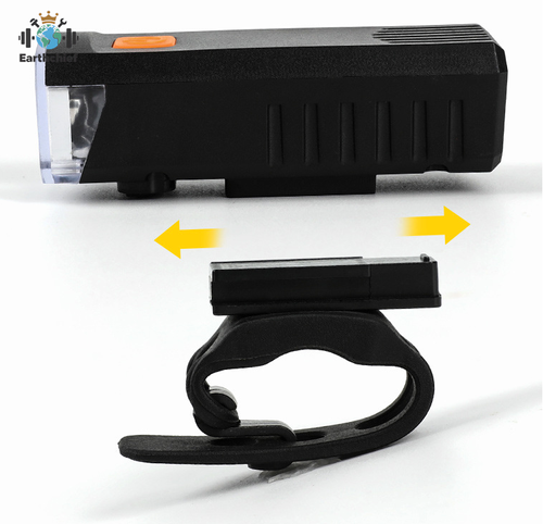 Rechargeable, Waterproof, High-Intensity LED Headlight for Night Cycling – Adjustable Focus, Long-Range Beam, and Wide-Angle Illumination for Mountain Bikes