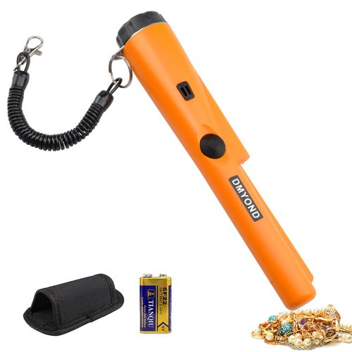 Handheld Metal Pinpointer Wand, Portable Security Metal Detector, High Precision Metal Scanner