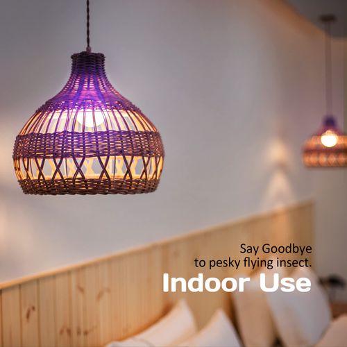 New 2-in-1 LED Mosquito Killer Bulb, E27 Screw Base Lighting & Insect Zapper Lamp, Suitable for Indoor and Outdoor