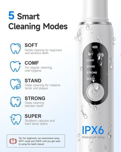 Home Ultrasonic Electric Teeth Cleaning Instrument, Daily Oral Care Tool