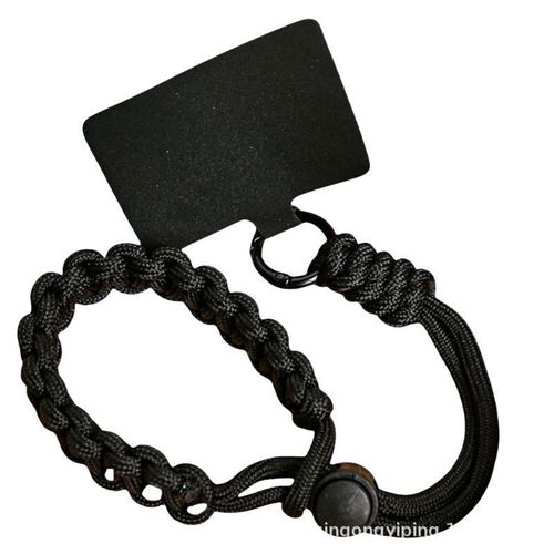 Adjustable Thick Braided Phone Wrist Strap | Anti-Lost & Anti-Theft Short Wrist Lanyard, Minimalist Ins Style Universal Phone Tether for Travel & Daily Use