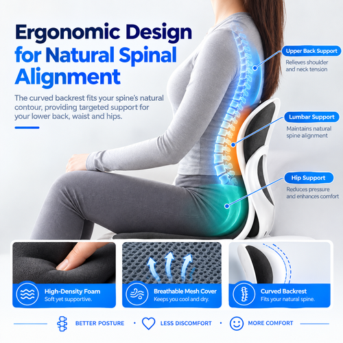 Sit Better, Feel Better — Everyday Posture Support