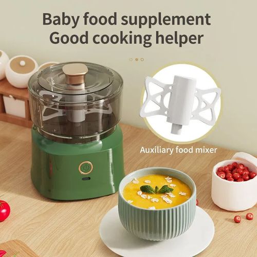 Multifunctional Cordless Electric Kitchen Processor – Meat Grinder, Garlic Chopper, and Baby Food Maker for Home Use