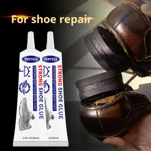 (Repair Glue,5PC)Multifunctional Shoe Glue Repair Kit, Quick Drying Strong Adhesive for Sneakers Boots Leather, Transparent Waterproof Flexible Bonding for Sole Separation, Heels & Handbags