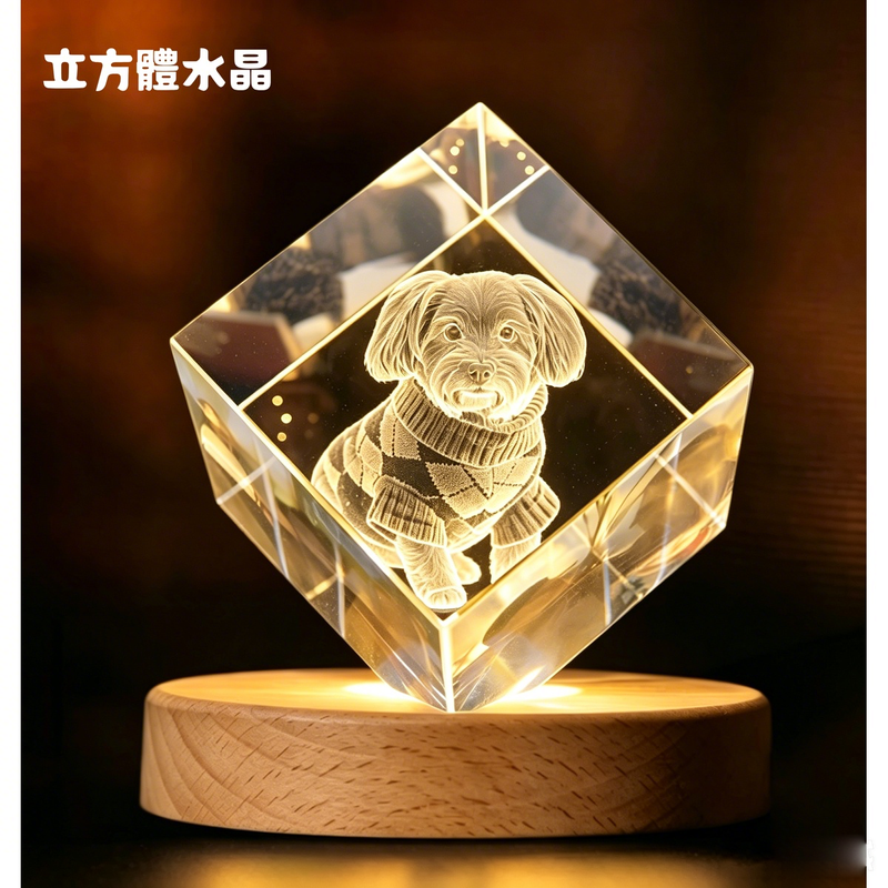 照片客製化水晶燈