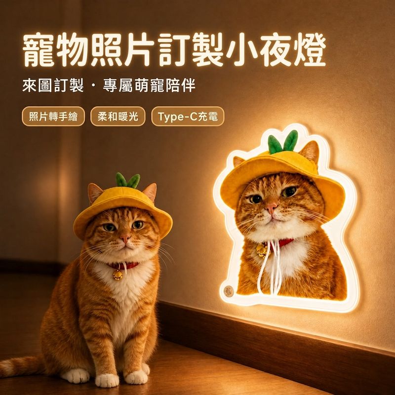 客製化智慧感應夜燈