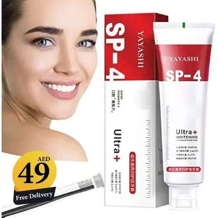 Pasta de dentes clareadora, remove amarelamento e manchas