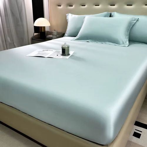 Ice‑Silk Fitted Sheet
