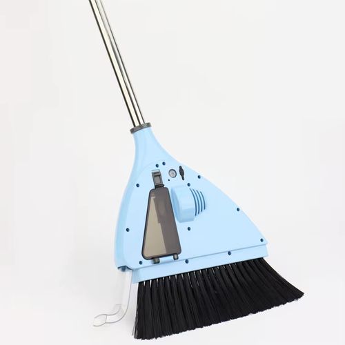 Multifunctional Electric Hand-Held Vacuum Cleaner Broom with Soft Bristle Brush Head Modern Dustpan for Home Use