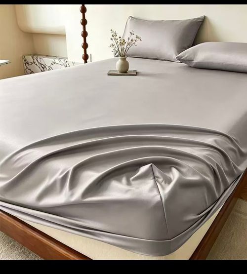 Ice‑Silk Fitted Sheet