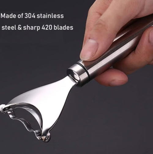 Premium Stainless Steel Corn Peeler