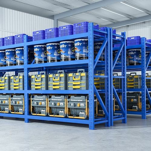 Shelf size: 2.0m*2.0m*0.6m, 4 layers, single layer load-bearing 300kg