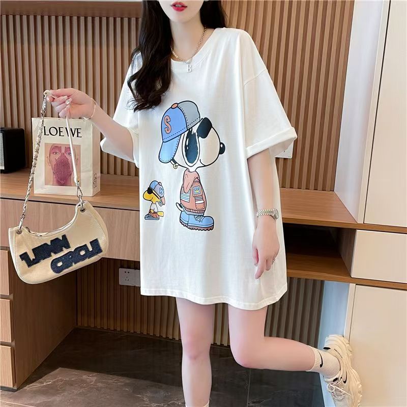 Men's and women's cotton T-shirts mixed style, 300 pieces per bag