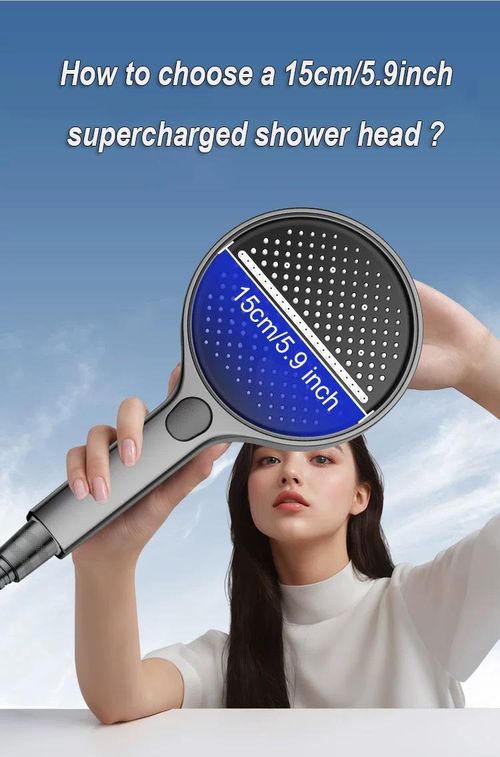 High Pressure Shower Head Set with 2m Explosion-Proof Hose & Bracket, Universal Bathroom Shower Accessories for Home Water Heater