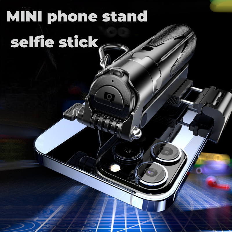 Mini15 Tripod Selfie Stick Portable Small Storage Size Light Standing Handheld Phone Holder for Mobile Phone