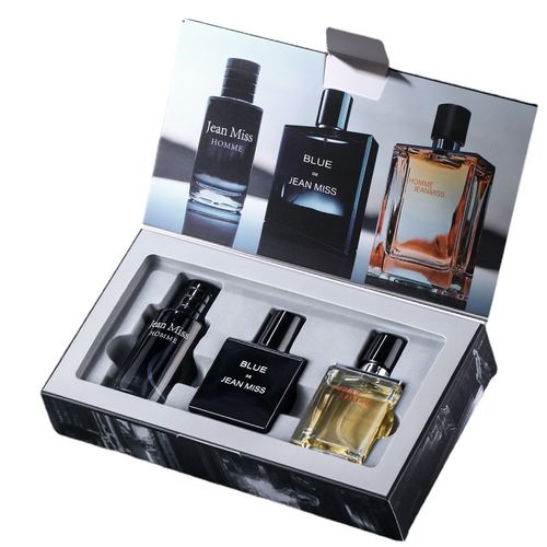 Small Town Ixiang Blue Men's Perfume Set Lasting Eau de Toilette