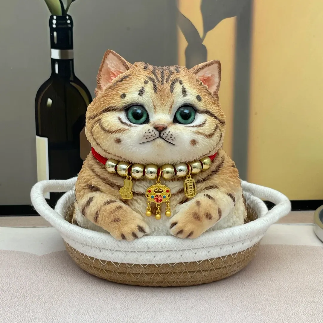 019-Luxury Leopard Cat Squishy – Premium Handmade Silicone Stress Relief Toy for Girls & Kids | Fierce & Cute Fidget Figurine | Safe, Odorless & Collectible