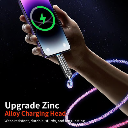 🎁Four-in-One Colorful lights Data Cable