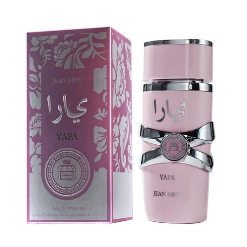 Yara Latafa 100ml Eau de Parfum - Cross-Border Bestseller Arabian Fragrance for Men and Women, Middle Eastern Perfume Spray (Pink)