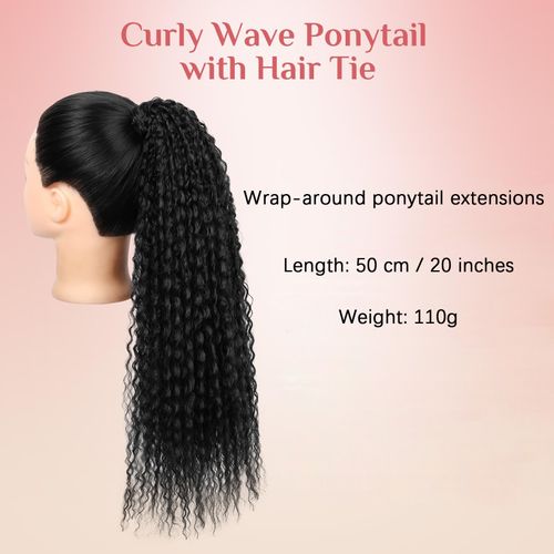 Curly Ponytail