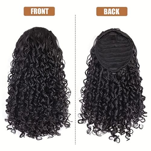 Curly Drawstring Ponytail
