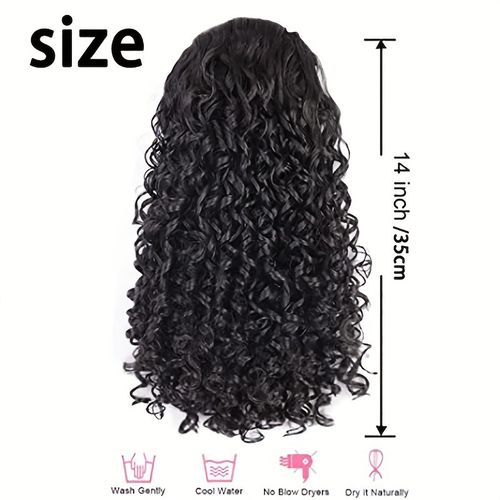 Curly Drawstring Ponytail