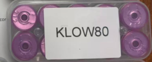 KLOW80 80mg vial 10vial kit $228 CU50+TB10+BC10+KP V10