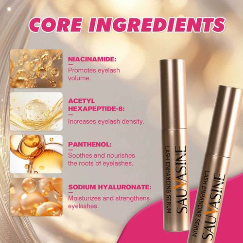 SAUVASINE Eyelash Serum - Naturally Lengthening and Nourishing Eyelash Serum