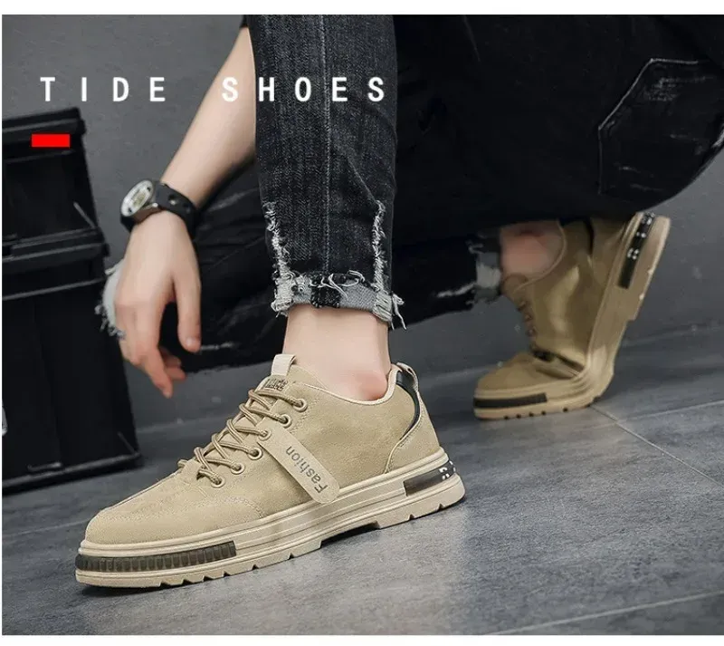 Spring men's shoes new breathable labor protection shoes