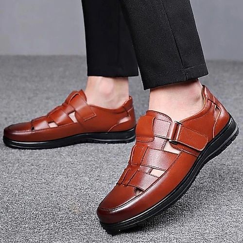 Soft bottom non-slip summer men's sandals