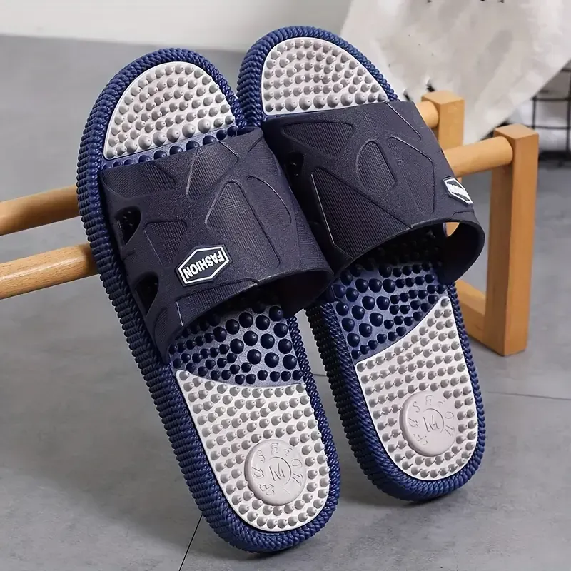 Unisex Geometric Pattern Spa Slippers