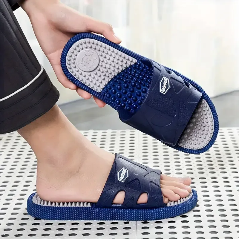 Unisex Geometric Pattern Spa Slippers