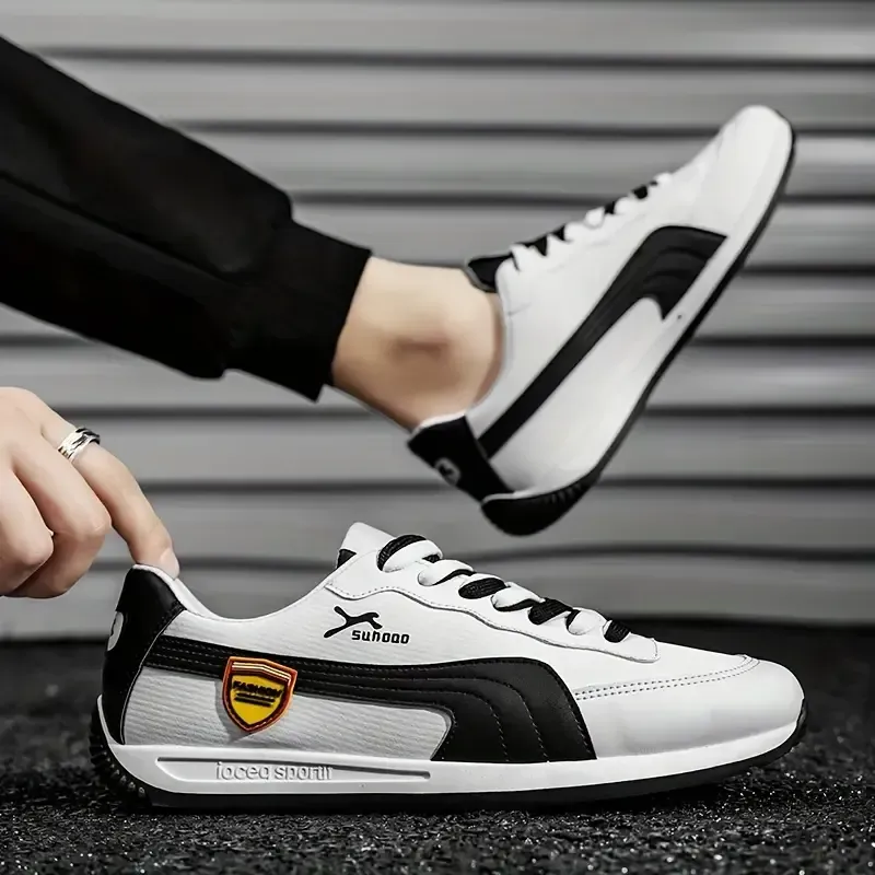 Vibrant Striped & Solid Color Skate Sneakers