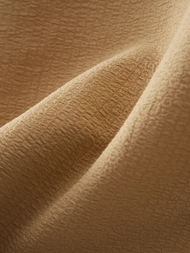 Men's Casual Outfit Set, Polyester Blend, V-Neck, Pockets, Regular Fit, Machine Washable, No Print