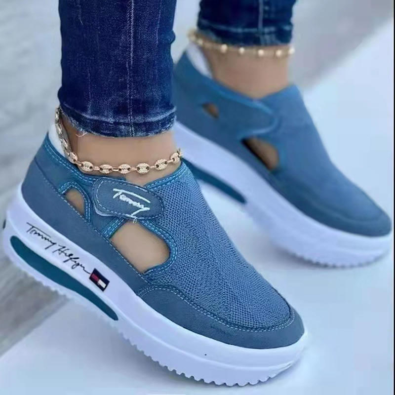 🔥Hot Sale🔥High Quality Women's Fashion Casual Women's Running Outdoor Breathable Velcro Design Sports Shoes