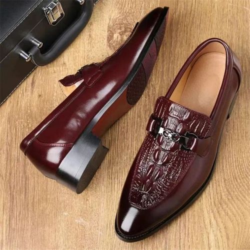British style casual leather shoes