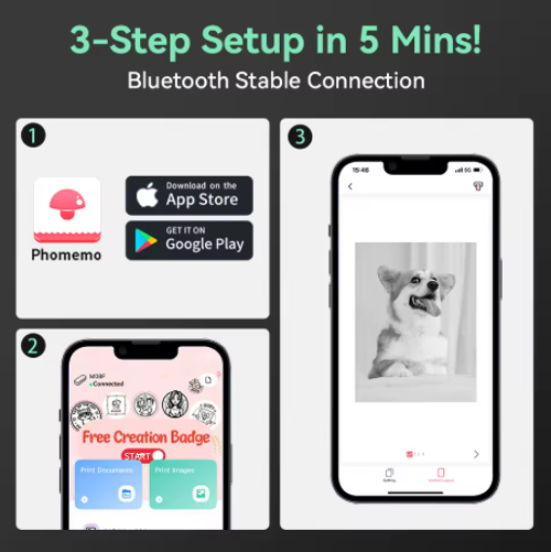 Wireless Portable Printer