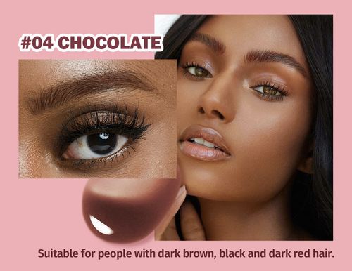 This popular eyebrow mascara is waterproof, smudge-proof, has a large brush, and provides long-lasting, vibrant color without fading, creating natural-looking brows.