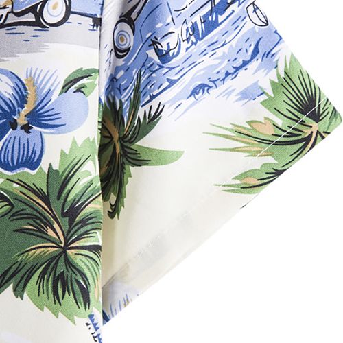 Men's casual Hawaiian shirt