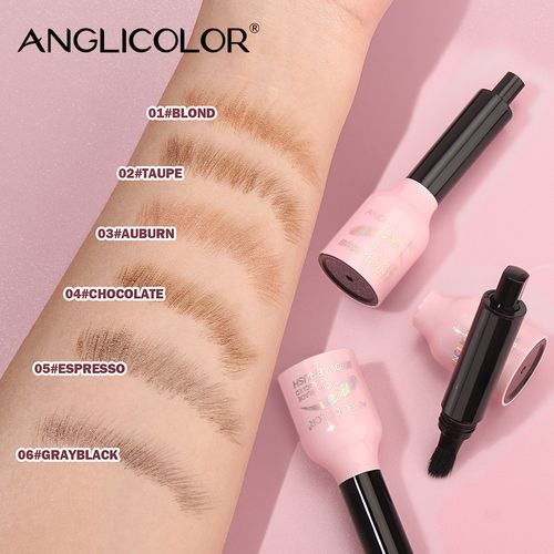 This popular eyebrow mascara is waterproof, smudge-proof, has a large brush, and provides long-lasting, vibrant color without fading, creating natural-looking brows.