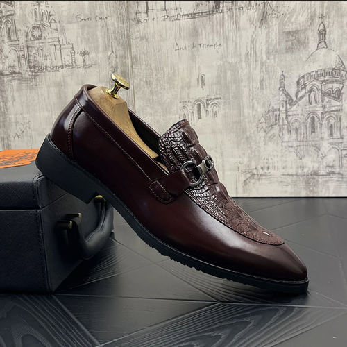 British style casual leather shoes
